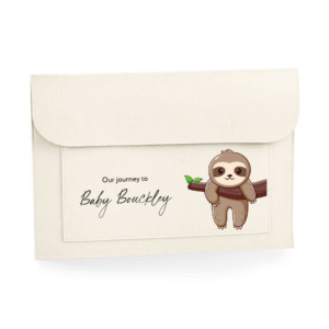 Sloth Journey Keepsake Maternity Notes Folder